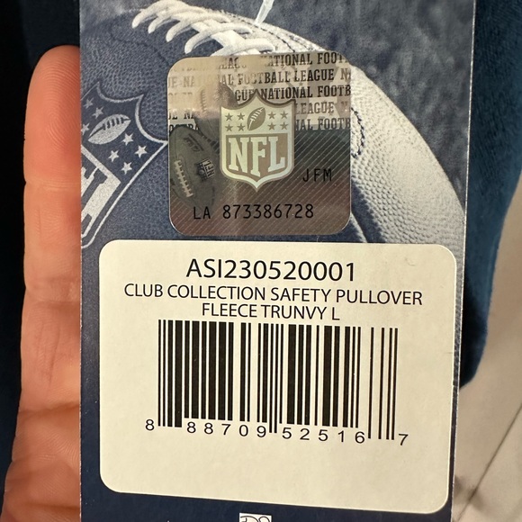 Dallas Cowboys Men’s Large Pullover Fleece  Club Collection Limited Edition -NWT - Picture 5 of 11